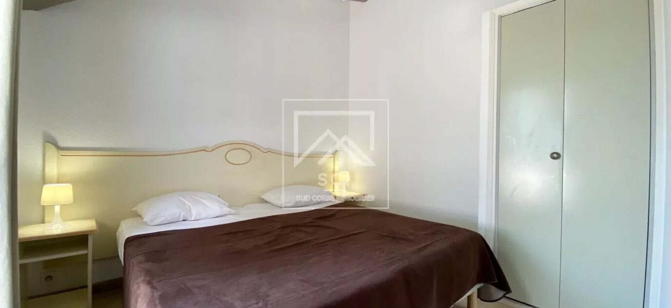 Appartement 1 chambre, plage à pied, Santa Giulia – 2 pièces – 1 chambre – 14 voyageurs – 36 m²