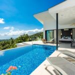 Très belle villa avec une vue panoramique sur la mer – 4 pièces – 3 chambres – 160 m²