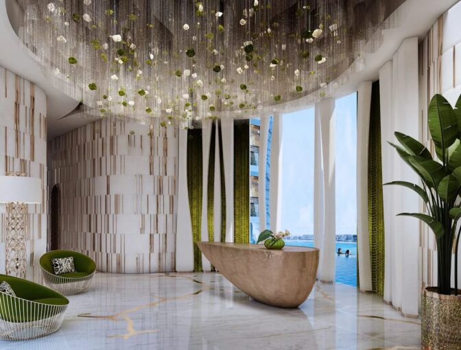 Somptueux Appartements CAVALLI Dubai Harbour – NR pièces – NR chambres