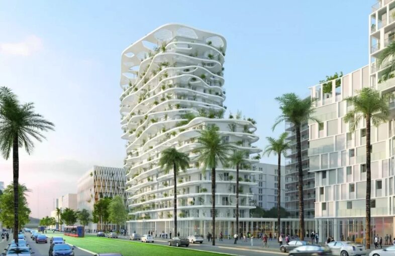 Nice Ouest,  3 pièces neuf vue mer balcon et parking – 3 pièces – 2 chambres – NR voyageurs – 61.58 m²