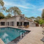 LOCATION VILLA LA GUERANDIÈRE , POUR 12 PERSONNES AVEC PISCINE ET JACUZZI, AU MOULLEAU – ARCACHON – NR chambres – 1 voyageur – 280 m²