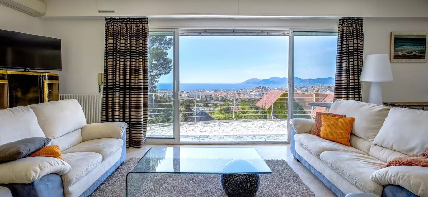 Cannes Californie villa vue mer – NR pièces – 5 chambres – 8 voyageurs – 250 m²