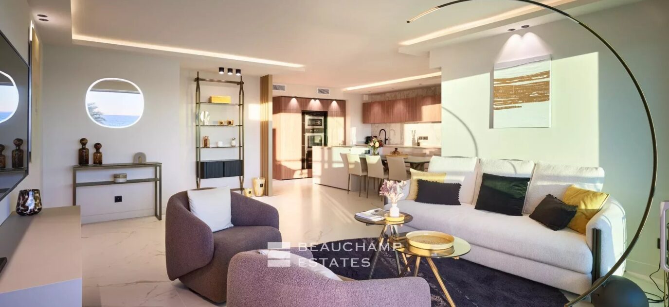 Cannes – Croisette Appartement 3 pièces d’exception entièrement rénové – 3 pièces – 2 chambres – 8 voyageurs – 90 m²