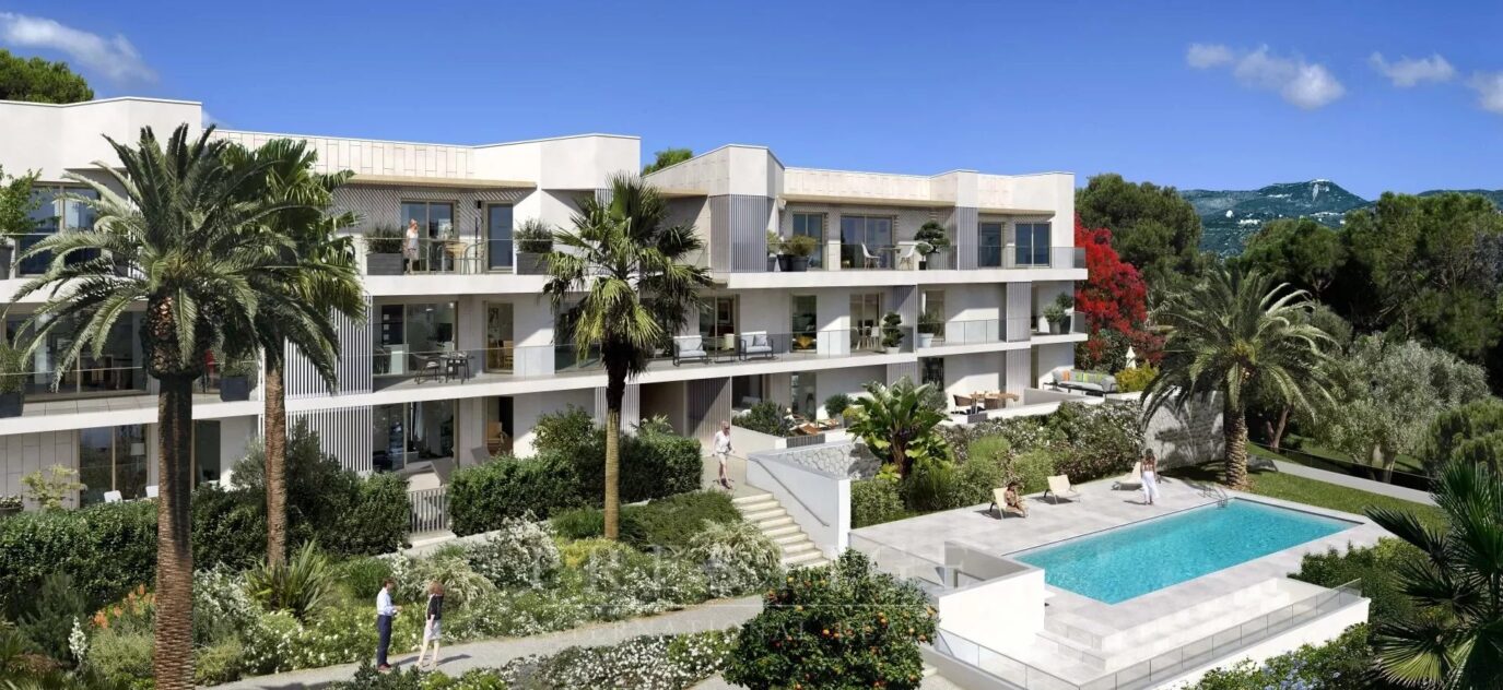 Nice 2 pièces vue mer avec terrasse et parking – 2 pièces – 1 chambre – 44 m²