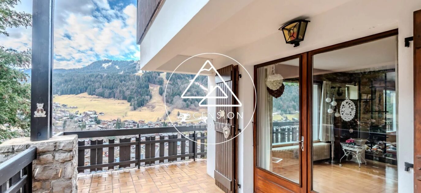 Chalet  – Vue panoramique – Morzine – 6 pièces – 4 chambres – 170.86 m²