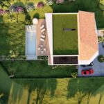 Villa avec vue mer panoramique et projet d’agrandissement – Proche de Mandelieu – 6 pièces – 5 chambres – 180 m²