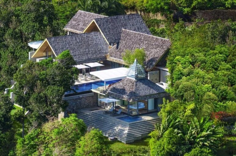 Splendide villa avec vue mer située sur la baie de Patong – 7 pièces – 5 chambres – 500 m²