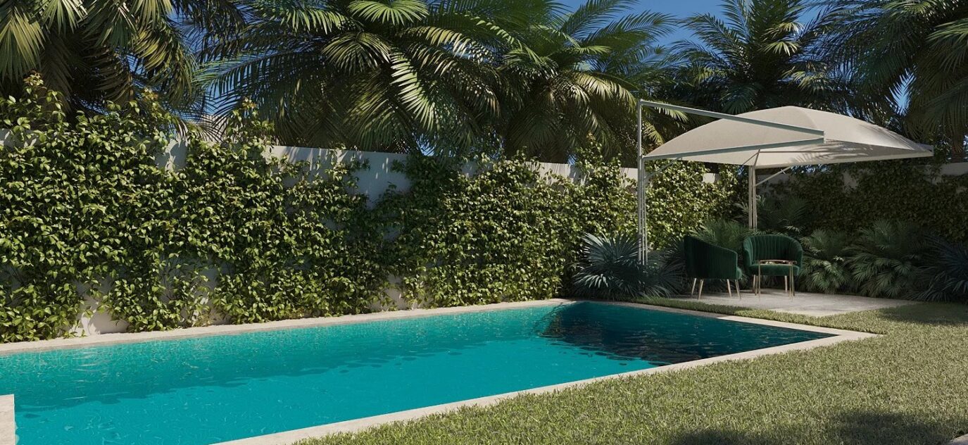 Superbe Villa Avec Piscine Privée Dans Un Complexe de Luxe – 5 pièces – 2 chambres – 110 m²