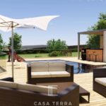 VARASU6 – Terrain avec PC purgé pour villa, piscine et garage / Cabanon bleu – 6 pièces – NR chambres – NR voyageurs – 2092 m²