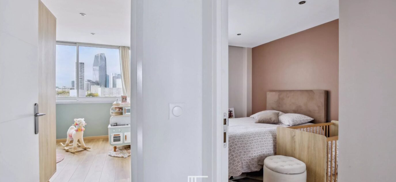 SOLI – Appartement 3 pièces avec vue panoramique / Puteaux – 3 pièces – 2 chambres – NR voyageurs – 57 m²
