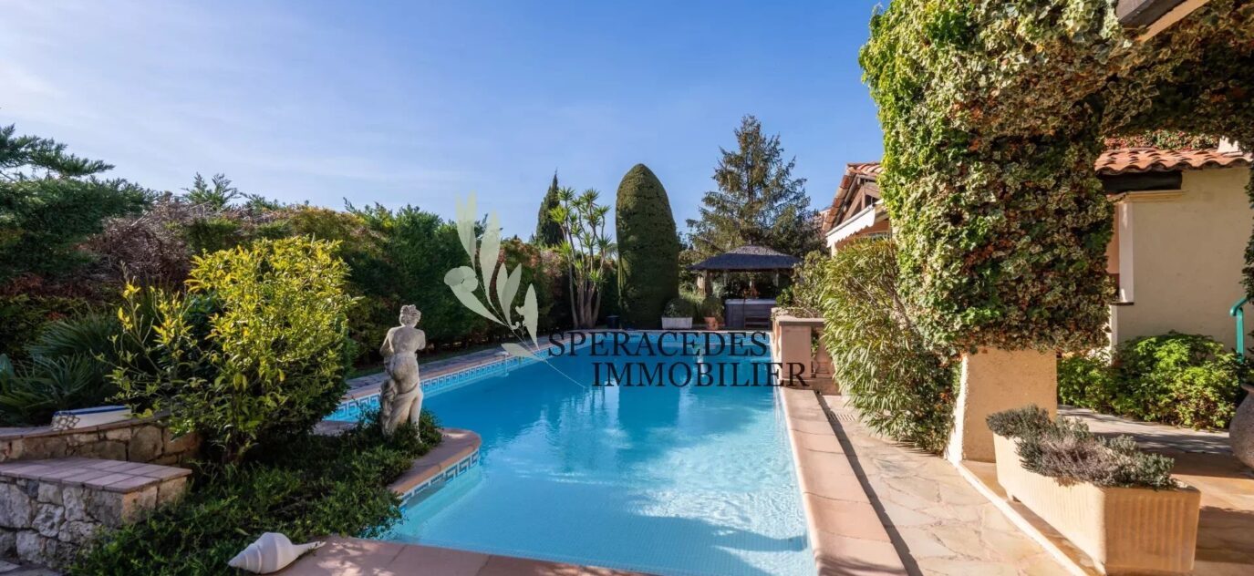 Grasse Saint-Jean – Villa avec piscine – 7 pièces – 4 chambres – 6 voyageurs – 190 m²