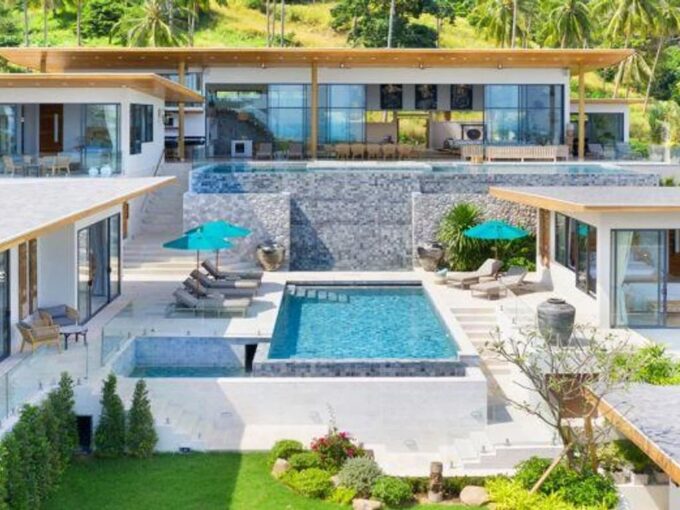 Splendide Villa située à Ko Samui – 7 pièces – 6 chambres – 500 m²