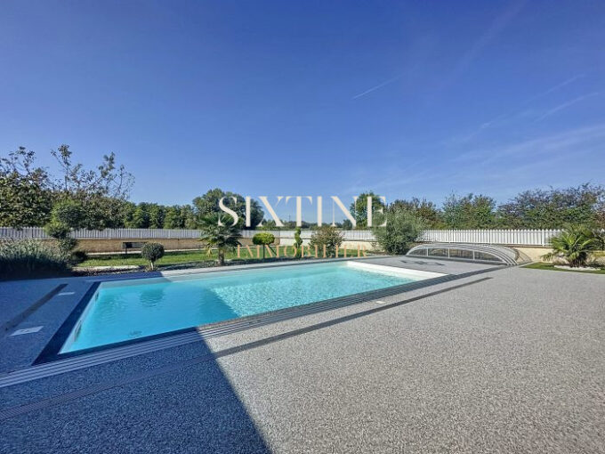 Maison familiale avec piscine et vue sur les champs – 6 pièces – 4 chambres – 174 m²