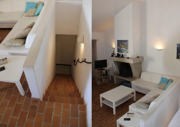 Belle Maison sur 2 niveaux , sur les Hauteurs du Domaine CALA D’ORO Solenzara – 5 pièces – 3 chambres – 105 m²