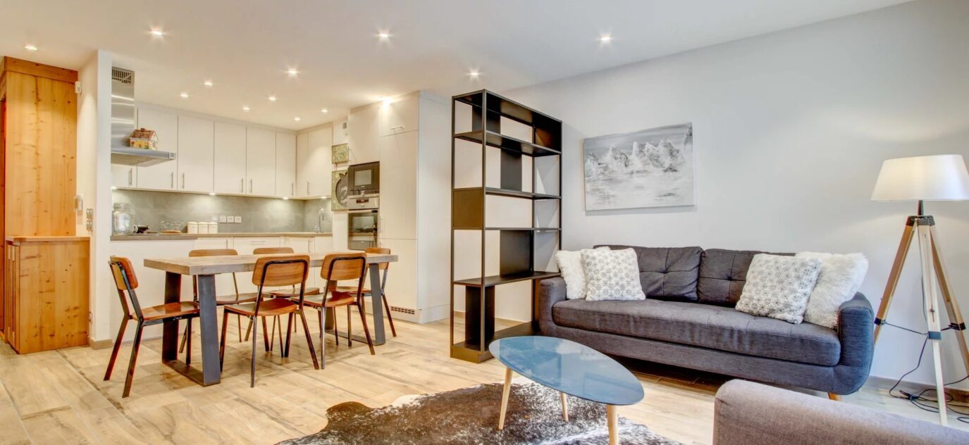 Magnifique appartement de 3 chambres, à quelques pas du centre de Morzine – 4 pièces – 3 chambres – 8 voyageurs – 65.75 m²