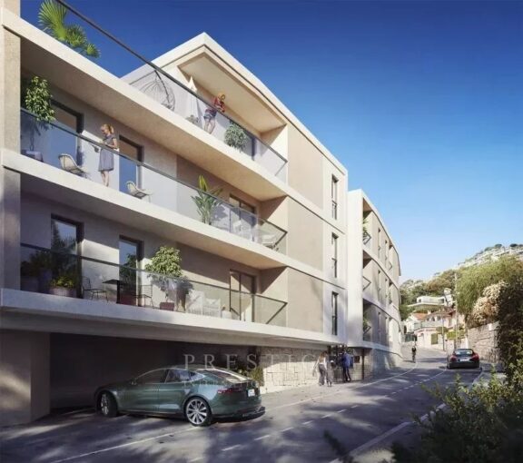 CAP D’AIL villa toit 4 pièces, vue mer, parking, aux portes de Monaco – 4 pièces – 3 chambres – NR voyageurs – 93.72 m²
