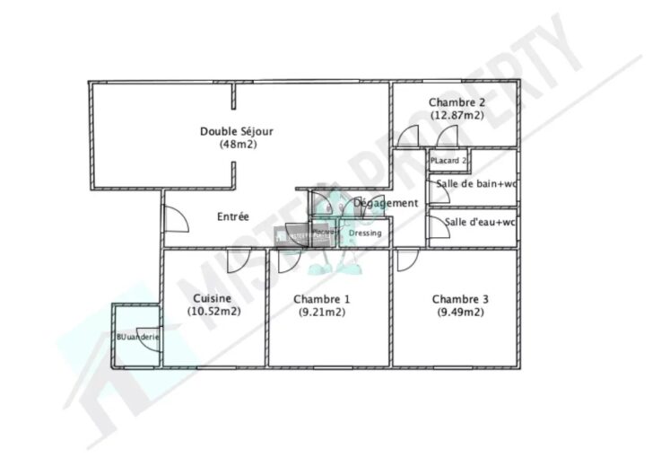 MAISONS-LAFFITTE – Appartement 4 pièces 3 chambres – 115 m² – 4 pièces – 3 chambres – 115 m²