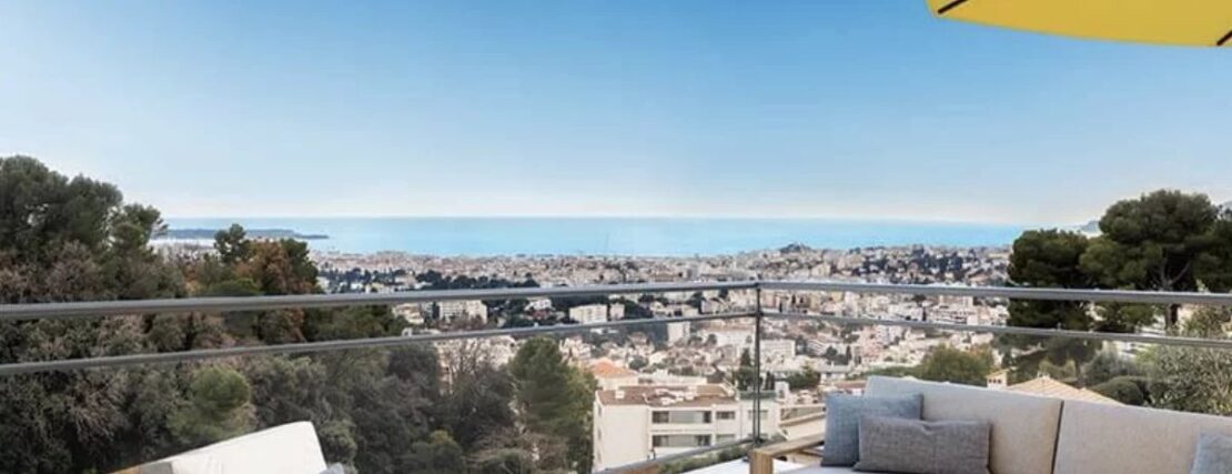 NEUF 4 pièces avec terrasse vue mer – Cave, garages – proche Cannes – 4 pièces – 3 chambres – 8 voyageurs – 116.54 m²