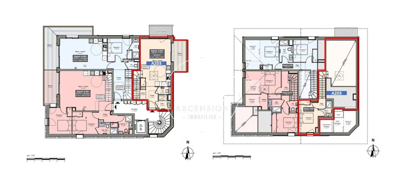 Appartement neuf en duplex – 1 Chambre et coin montagne – Morzine – 2 pièces – 1 chambre – NR voyageurs – 48.9 m²