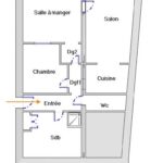 Agréable appartement duplex avec terrasse – 5 pièces – 2 chambres – 96 m²