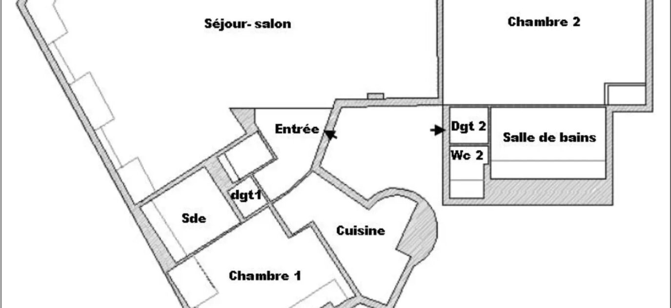 PARIS 8 – VENTE APPARTEMENT – Av. MATIGNON ROND POINT des CHAMPS-ÉLYSÉES – APPARTEMENT 110m2 – DERNIER ÉTAGE avec ASCENSEUR – VUES EXCEPTIONNELLES – 2 CHAMBRES – 3 pièces – 2 chambres – NR voyageurs – 108.52 m²