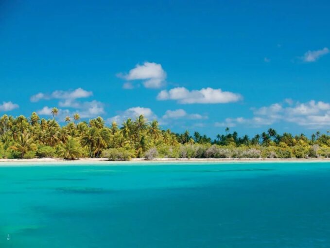 ILE Privée Atoll AU tuamotu Atoll de MANUHANGI