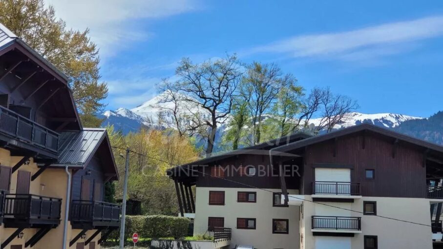 St Gervais Mt Blanc-  T3 avec 2 balcons – proche centre – 3 pièces – 2 chambres – 8 voyageurs – 43.6 m²