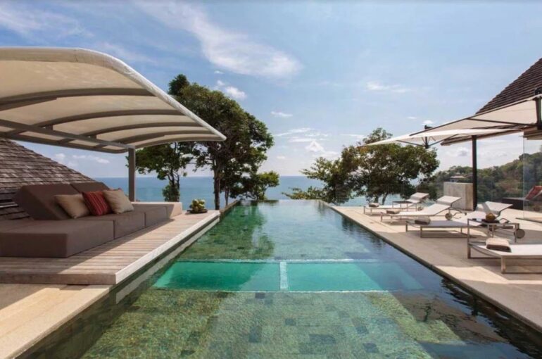 Splendide villa avec vue mer située sur la baie de Patong – 7 pièces – 5 chambres – 500 m²