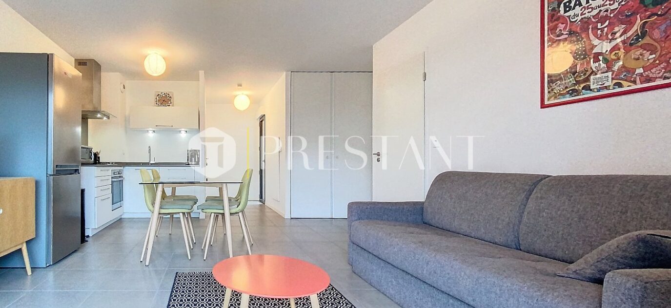 Appartement – 2 pièces – 1 chambre – 43 m²