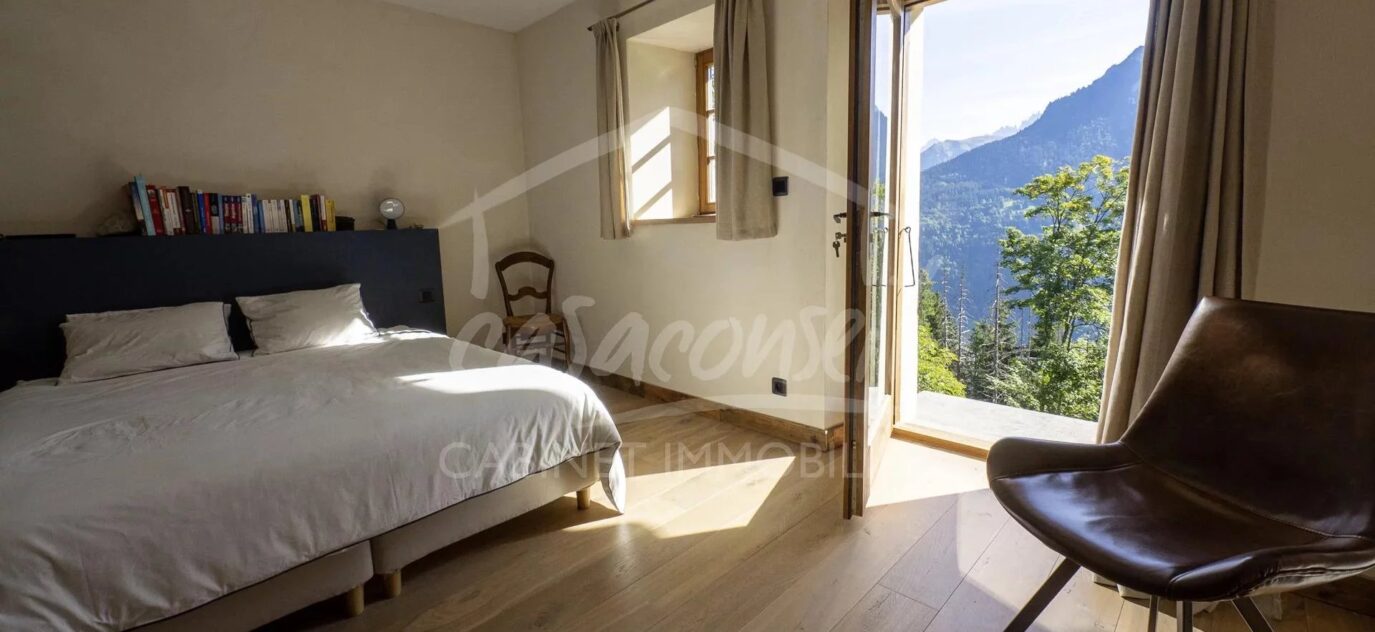 Le Mont Blanc comme seul voisin – 7 pièces – NR chambres – 230 m²