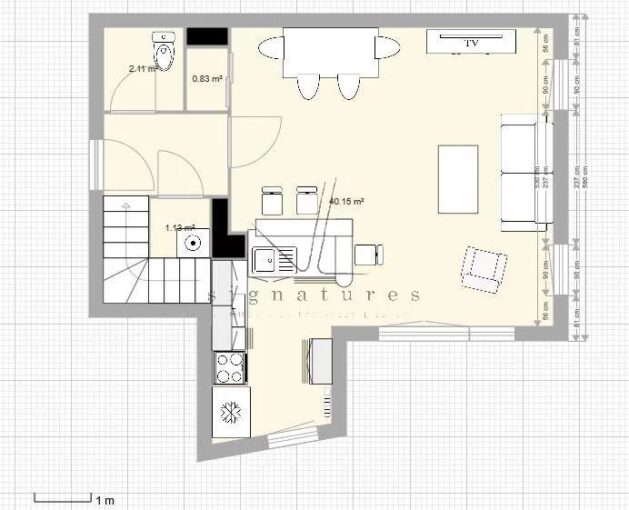 A VENDRE-BORDEAUX CAUDERAN-APPARTEMENT DUPLEX 80M2-TERRASSE-PARKING – 4 pièces – NR chambres – 80 m²