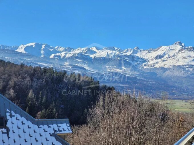 St Gervais Mt Blanc – T2 & coin nuit avec très belle vue – 2 pièces – 1 chambre