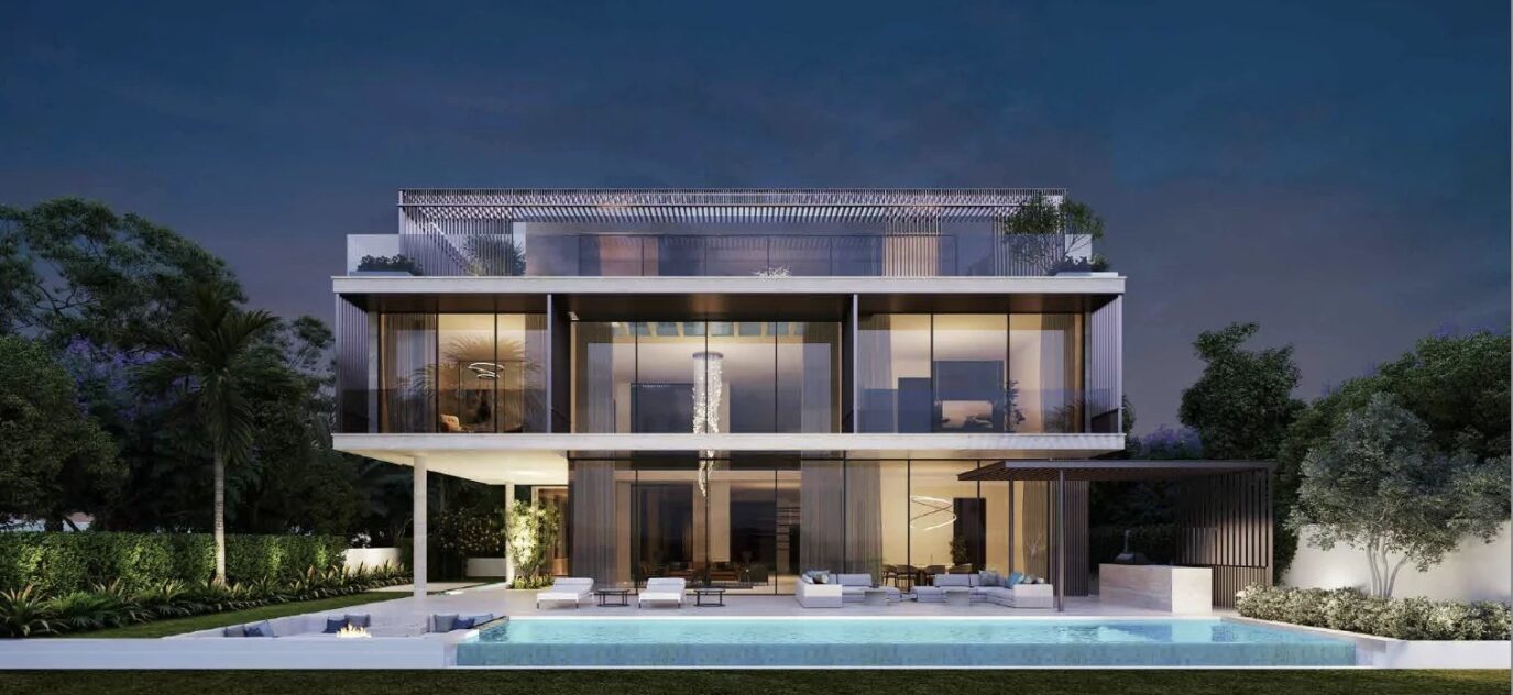 Villa de luxe sur plan de 6 chambres – DAMAC Hills – 7 pièces – 6 chambres – 1746 m²
