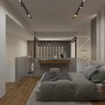 Penthouse loft de deux chambres dans le développement Casa del Mare – 3 pièces – 2 chambres – 80 m²