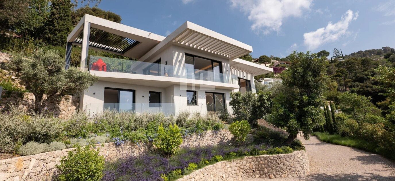 Vue mer Panoramique- Villa neuve de luxe Villefranche sur Mer – 7 pièces – NR chambres – NR voyageurs – 400 m²
