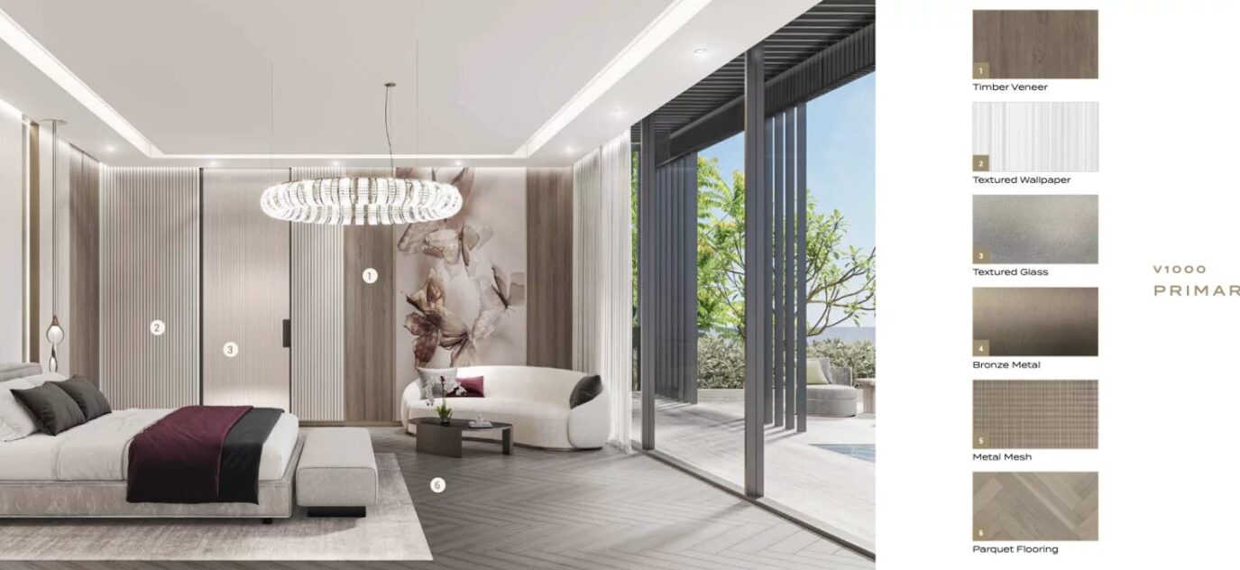Villa de luxe sur plan de 6 chambres – DAMAC Hills – 7 pièces – 6 chambres – 1746 m²