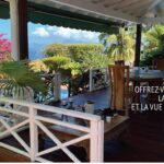 La Villa Vapiano ,   situé sur la résidence le lotissement Privé  le ” LOTUS”  Punaauia Tahiti , avec vue sublime de l ile de Moorea , – 6 pièces – NR chambres