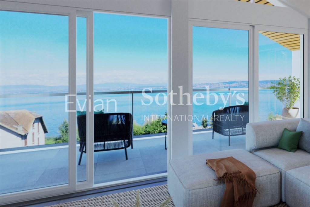 Vente MAGNIFIQUE ATTIQUE FACE LAC NEUVECELLE – 4 pièces – 3 chambres – 133 m²