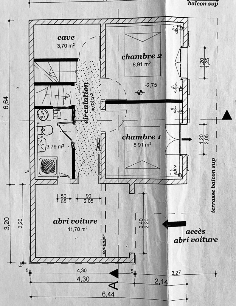 Chalet de 130m2 COUP DE COEUR – 4 pièces – 3 chambres – 130 m²
