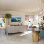 Appartement dernier étage vue mer Antibes – 4 pièces – 3 chambres – 115.8 m²