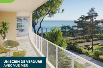 Appartement T4 vue mer Antibes – 4 pièces – 3 chambres – 102.86 m²