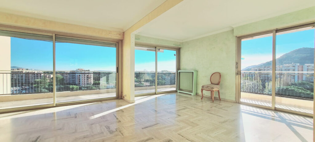 Magnifique vue mer pour cet appartement T5  terrasse garage – 5 pièces – 3 chambres – 110 m²