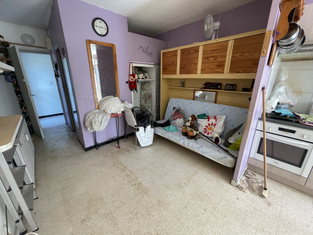 Studio vue parc avec grande terrasse – 1 pièce – NR chambres – 27 m²