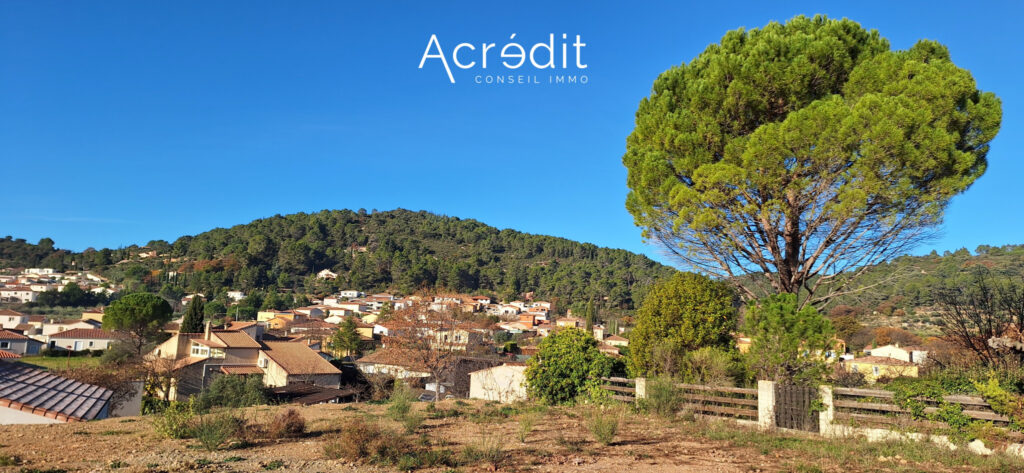 Terrain viabilisé avec vue dégagée à Clermont l’Hérault – 776 m²
