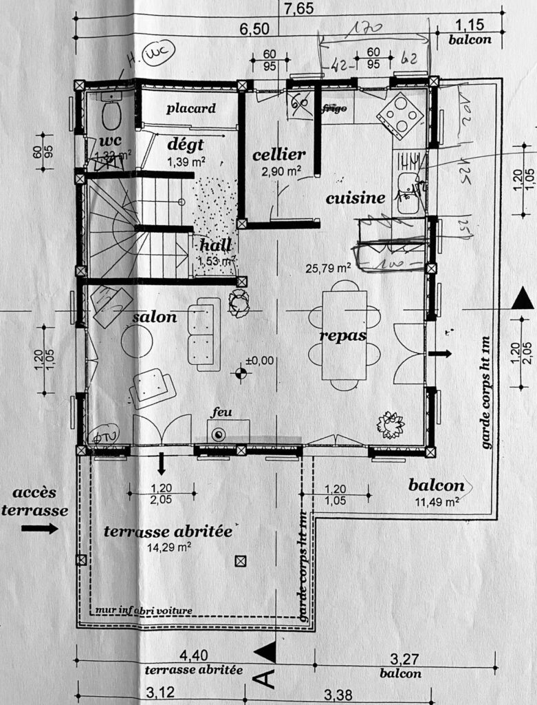 Chalet de 130m2 COUP DE COEUR – 4 pièces – 3 chambres – 130 m²