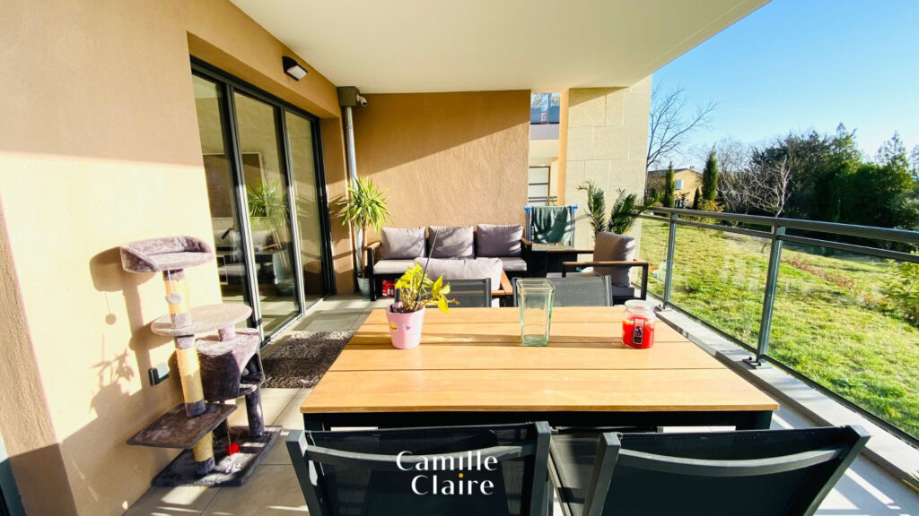 APPARTEMENT STANDING T4 AIX EN PROVENCE TERRASSE GARAGE DOUB – 4 pièces – 3 chambres – 85 m²