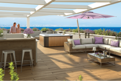 Appartement dernier étage vue mer Antibes – 4 pièces – 3 chambres – 115.8 m²