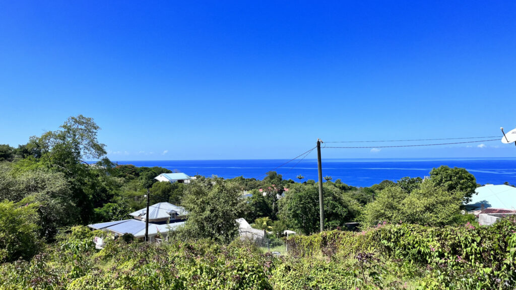 Terrain vue mer Vieux-Habitants – 900 m²