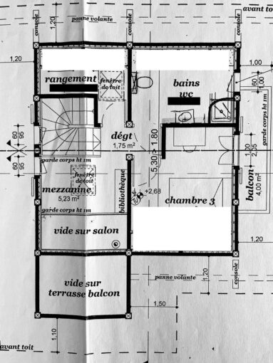 Chalet de 130m2 COUP DE COEUR – 4 pièces – 3 chambres – 130 m²