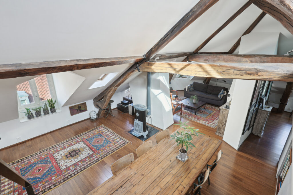 Paris 3ème – Enfants-Rouges – Appartement de charme avec vue – 5 pièces – 3 chambres – 140 m²